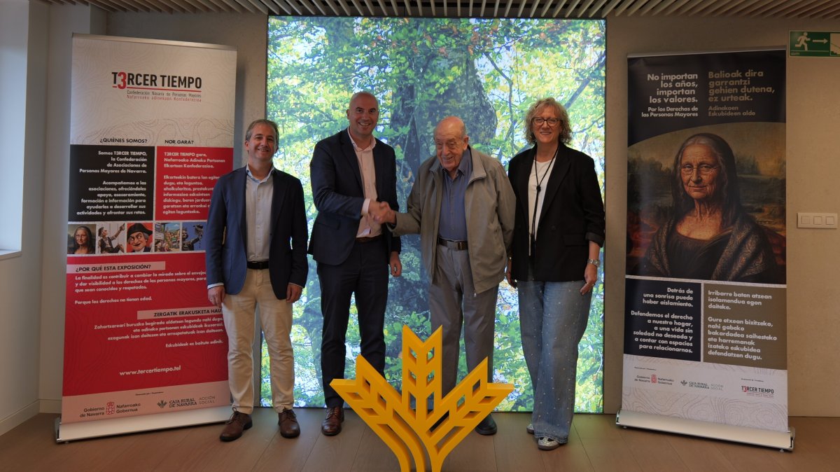 Una exposición itinerante recorrerá Navarra para reivindicar que “los derechos no tienen edad”