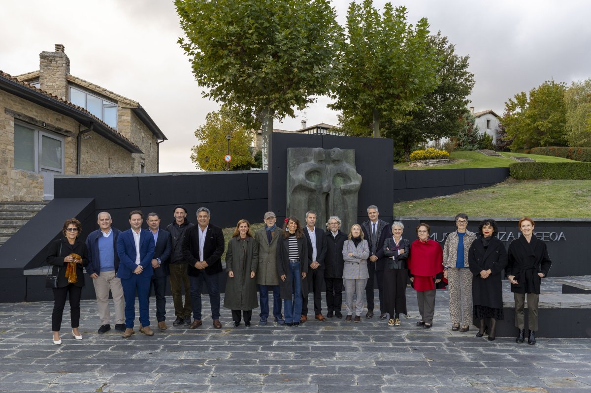 La Fundación Museo Jorge Oteiza celebra el primer aniversario de Danok Oteiza con un encuentro en Alzuza