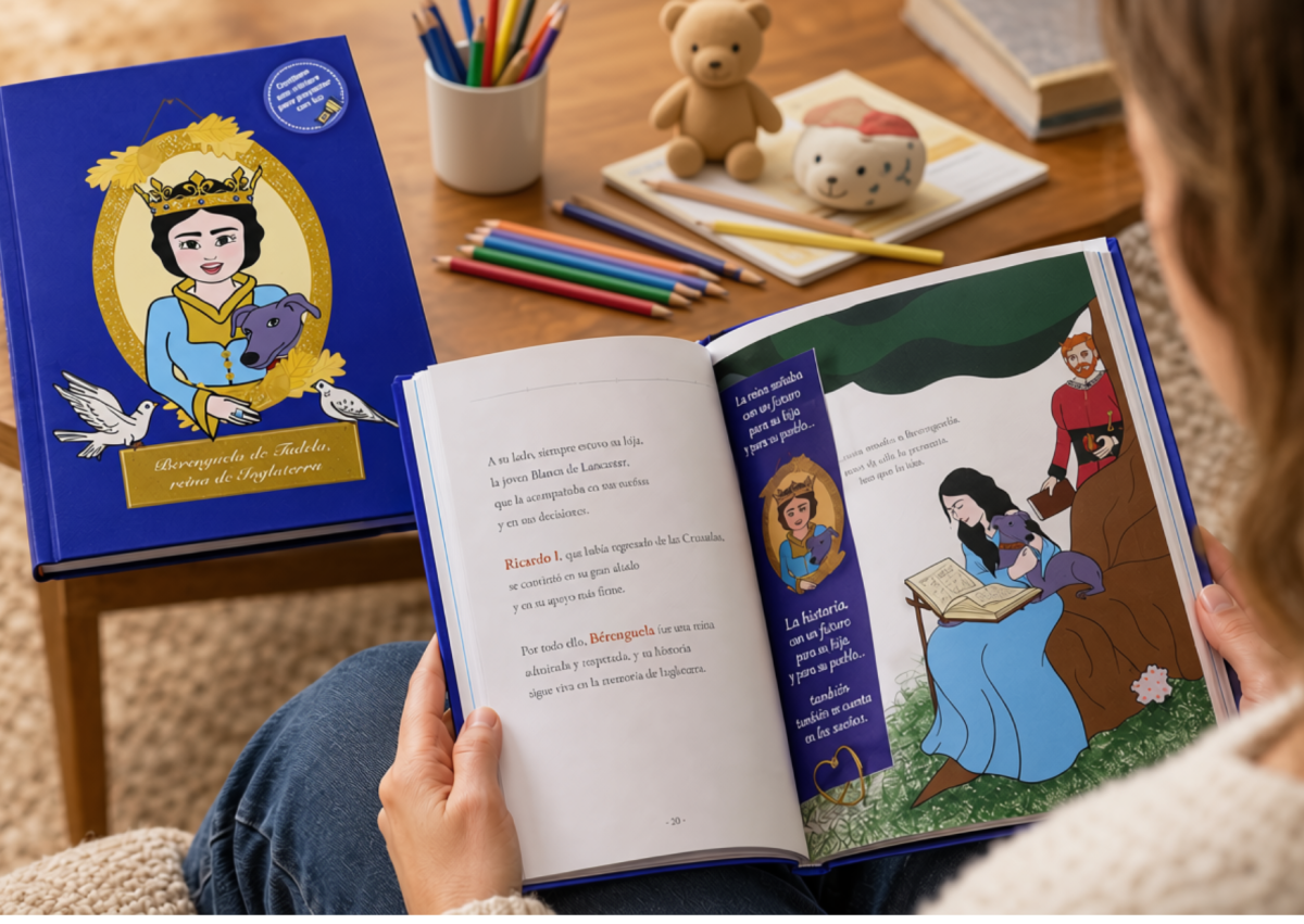 El Ayuntamiento de Tudela compra 200 libros infantiles sobre Berenguela, reina de Inglaterra, para los colegios