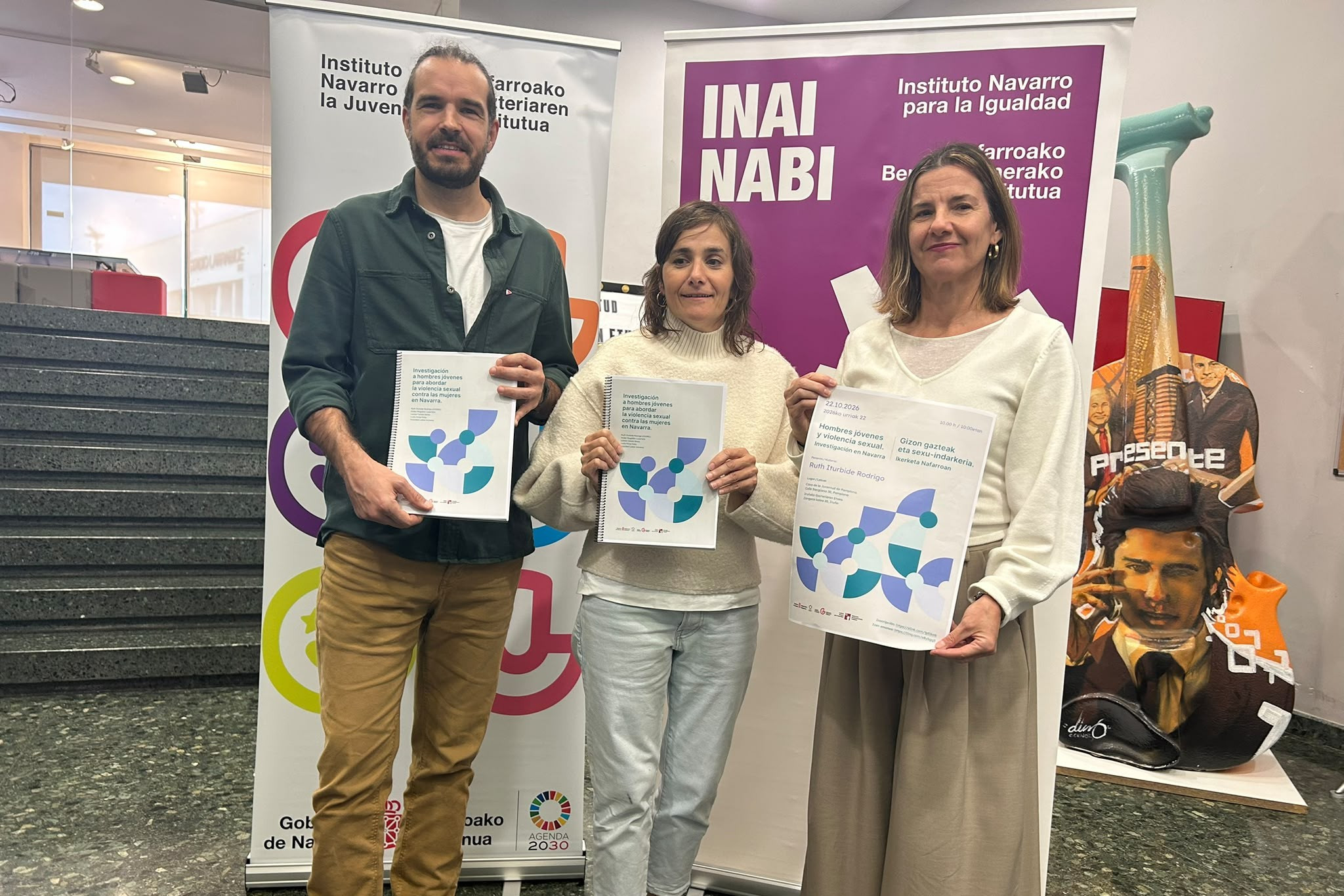 Un estudio revela la necesidad de implicar a los hombres jóvenes para avanzar en la erradicación de la violencia sexual en Navarra
