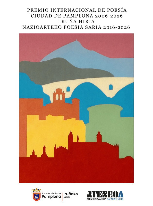 Sergio Moreno y Ane Zuazubiskar ganan el Premio Internacional de Poesía ‘Ciudad de Pamplona’ en su vigésimo aniversario