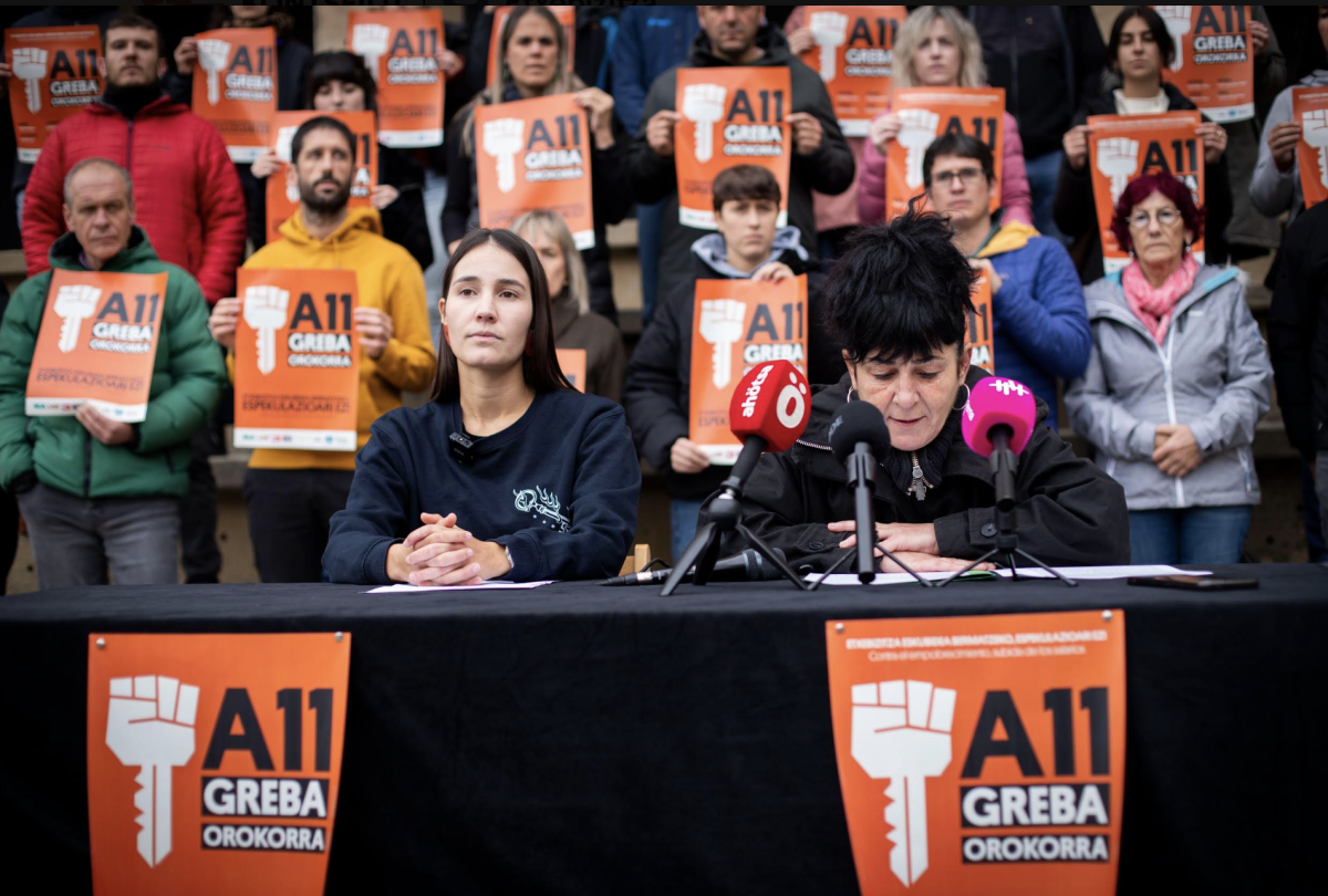 El Sindicato de Vivienda de Iruñerria triplica sus casos: denuncia 39 intervenciones desde el inicio de curso y diez desahucios a la vez en distintas zonas de la Comarca