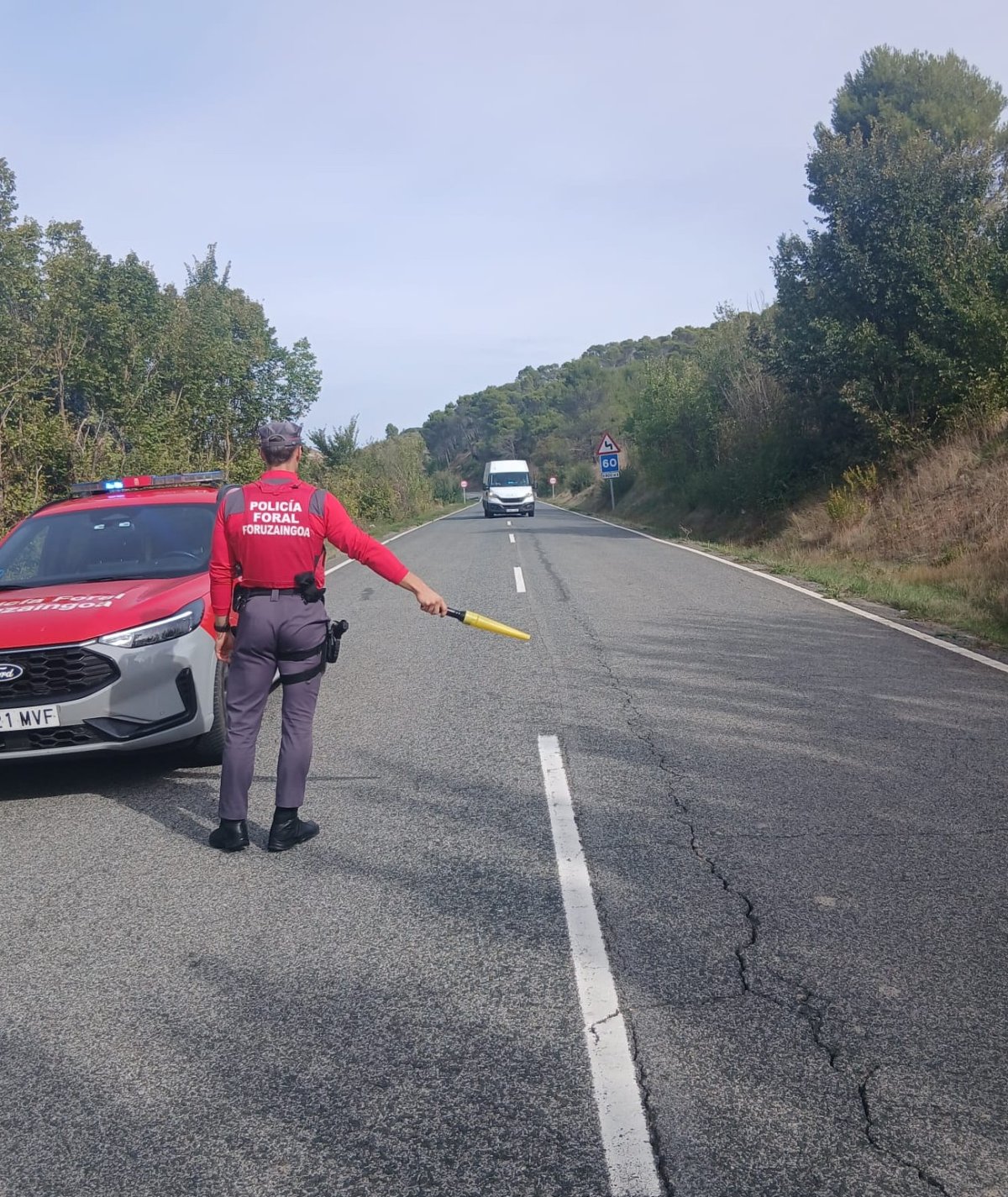 Detenido un ciclista con signos de embriaguez por arremeter contra los agentes que lo auxiliaban en el puerto de Mata Machos