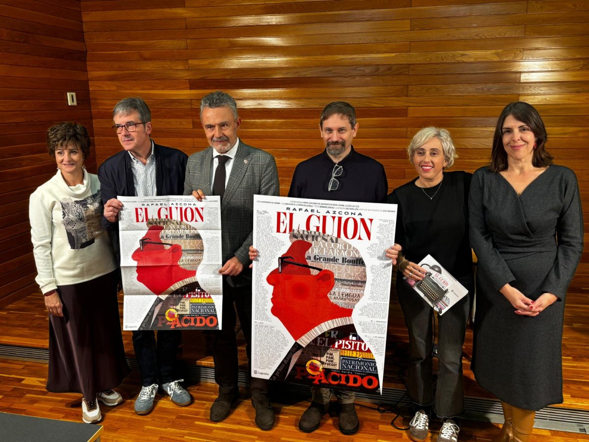 Conrado Escobar lanza biografía visual de Rafael Azcona en Logroño por Año Azcona 2026