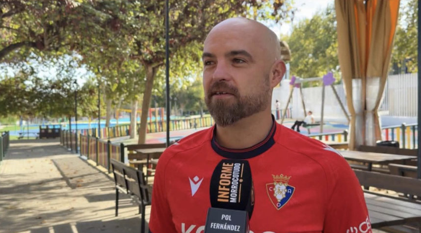 Álvaro, el sevillano aficionado de Osasuna que acudirá al Sánchez Pizjuán a animar a los rojillos junto a su hija sevillista: «Voy a ver a Dios, que es Jagoba Arrasate».