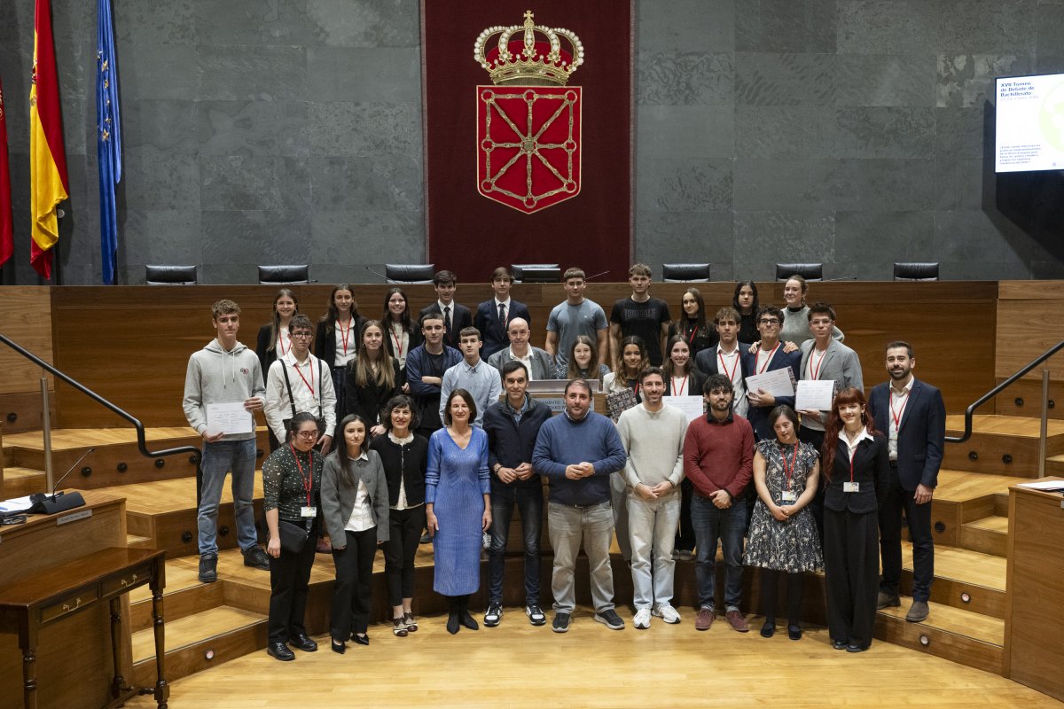 El Colegio San Ignacio y el IES Altsasu BHI ganan el XVII Torneo de Debate de Bachillerato de la UPNA