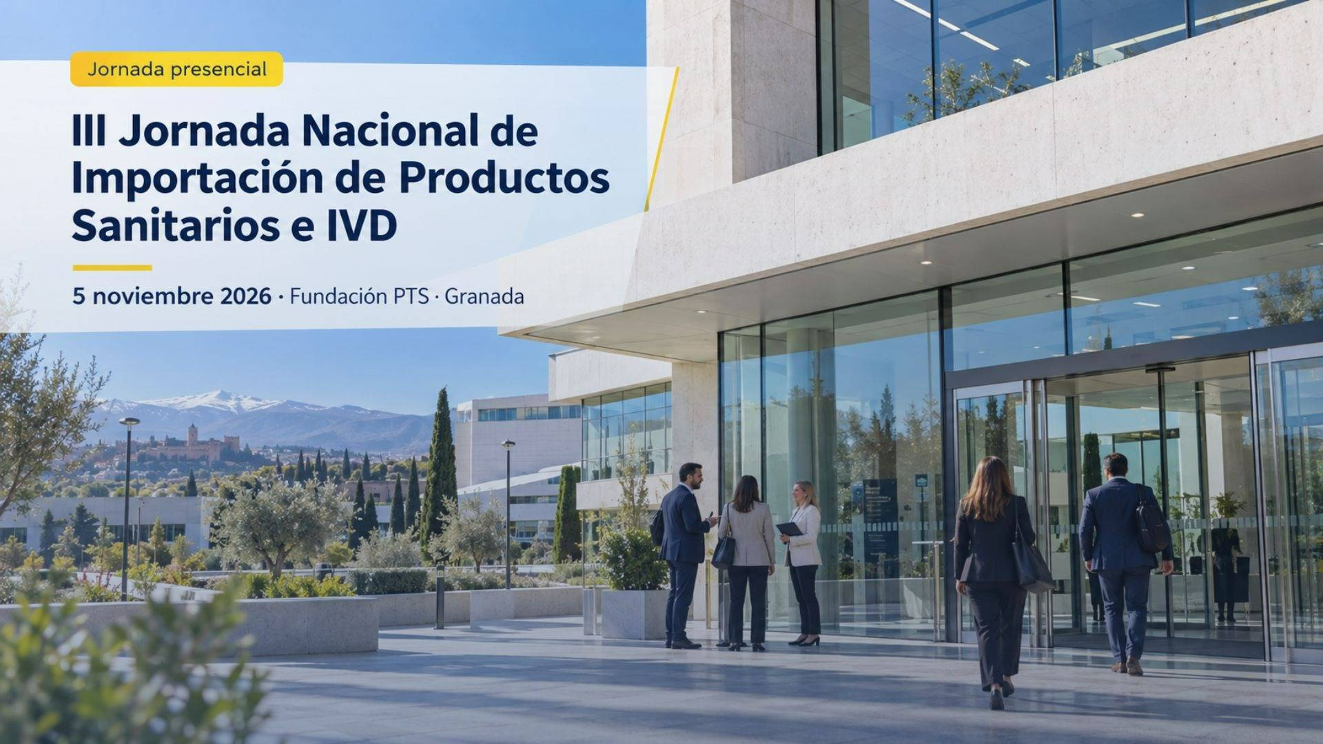 Granada reunirá a especialistas en regulación, aduanas e inspección para analizar la importación de productos sanitarios