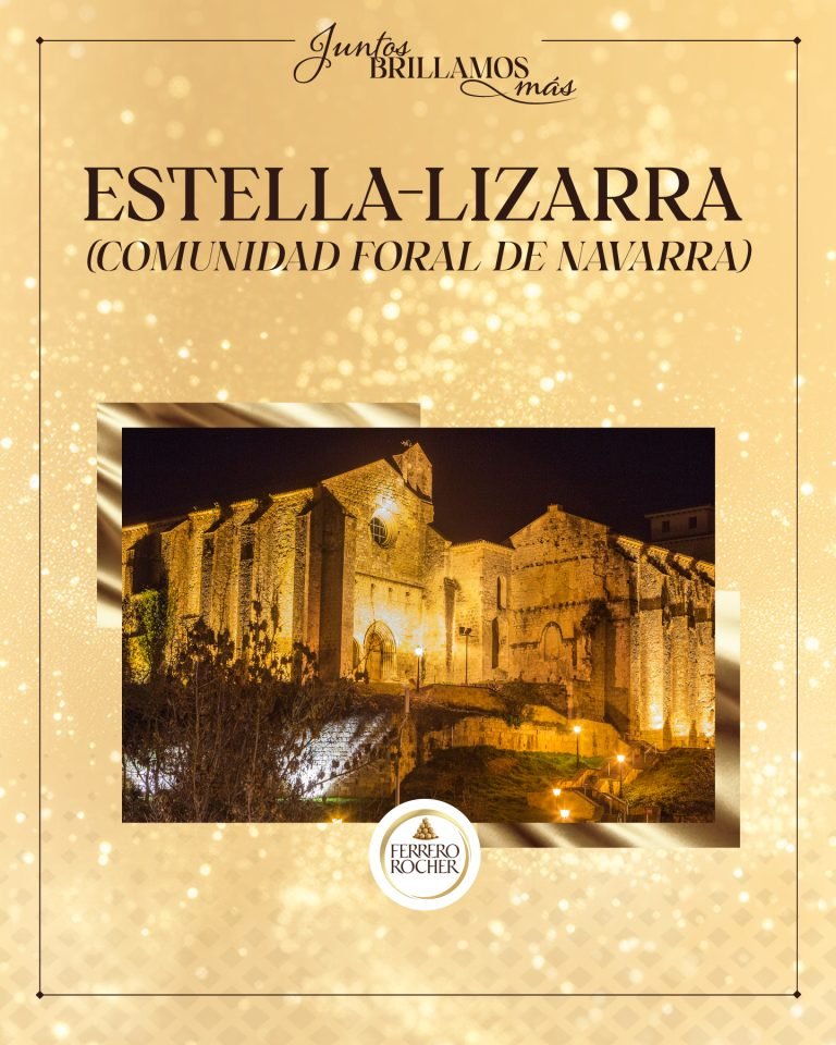 Estella-Lizarra busca ganar la iluminación de Navidad de Ferrero Rocher e impulsar el turismo en Navarra