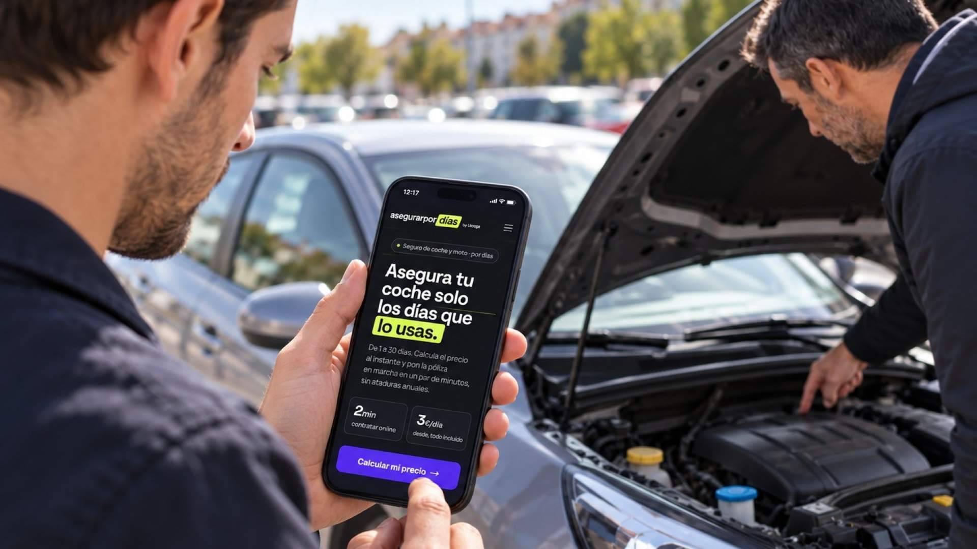 AsegurarPorDías ofrece una solución para recoger un coche de ocasión sin contratar antes un seguro anual