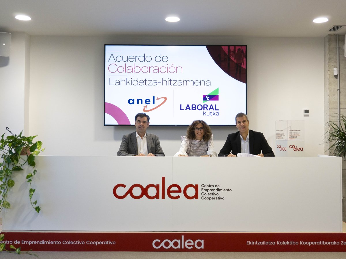 Laboral Kutxa se alía con Coalea para afianzar el liderazgo en emprendimiento cooperativo