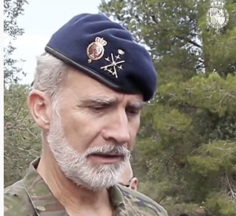 Felipe VI lamenta el «terrible accidente» de Toledo y recorta su agenda en Valencia para seguir la emergencia
