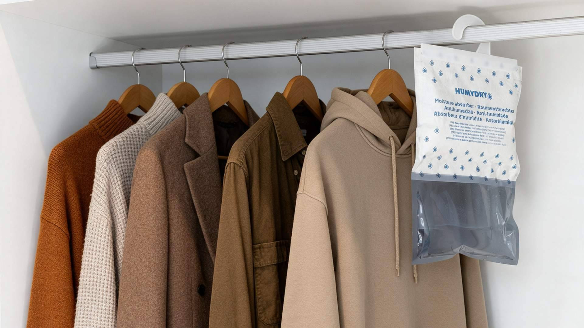 Humedad en los armarios: cómo proteger la ropa de invierno y evitar la condensación
