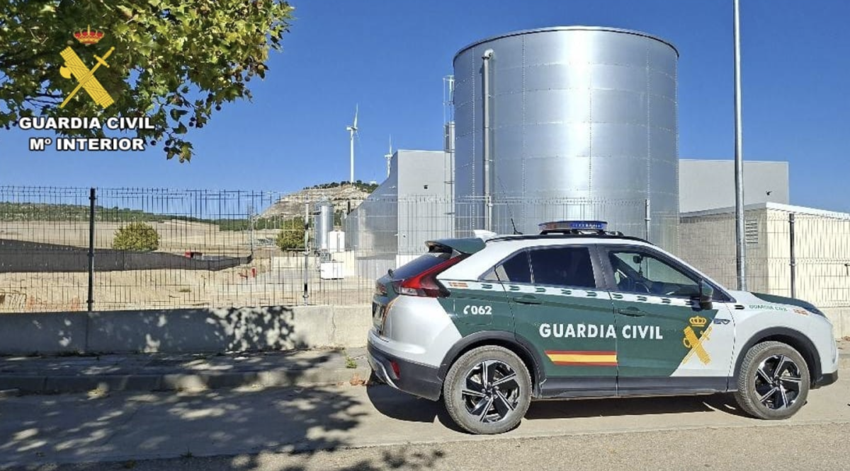 Cuatro detenidos y un investigado en Pamplona por el robo de cable de cobre en una nave industrial de Magaz de Pisuerga (Palencia)