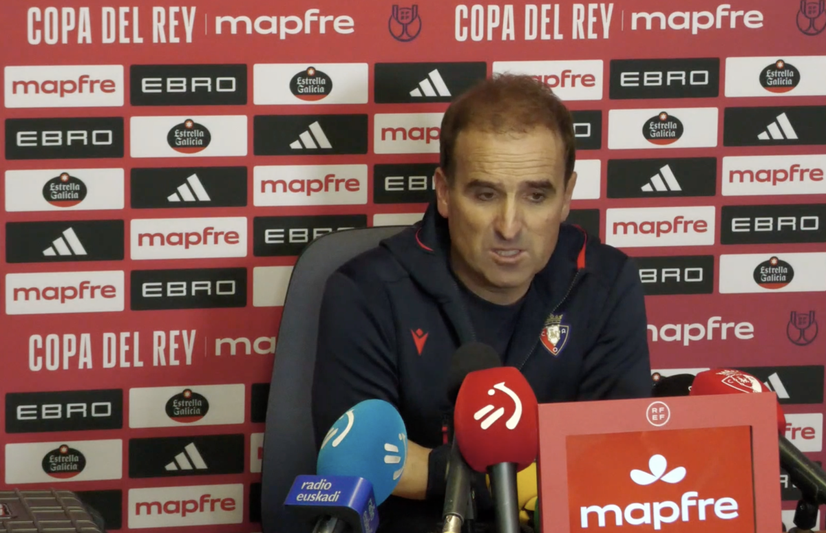 Arrasate: «Misión cumplida. Necesitábamos seriedad para respetar al rival y empezar bien»