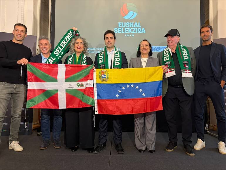 La Federación Vasca organiza partido histórico entre Euskal Selekzioa y Venezuela en San Mamés