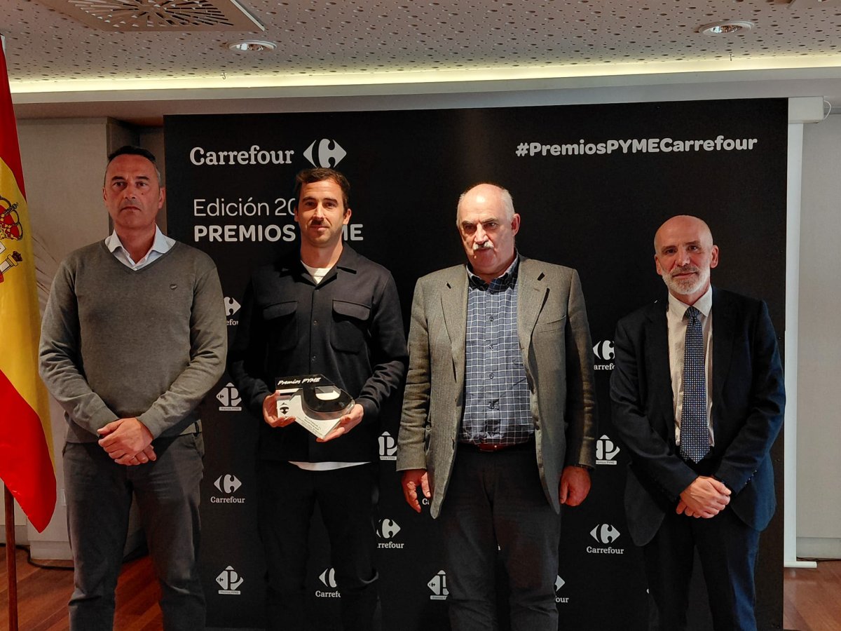 Carrefour premia a Peccatobrand como mejor pyme de Navarra en su apoyo al sector local
