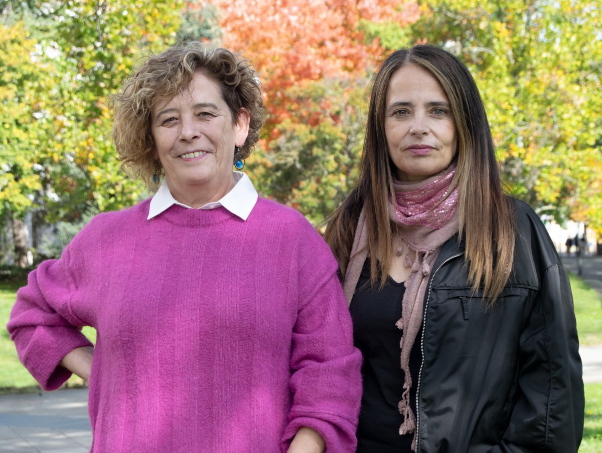 Podemos Navarra presenta a Virginia Alonso al Congreso y a Eva Calleja al Senado