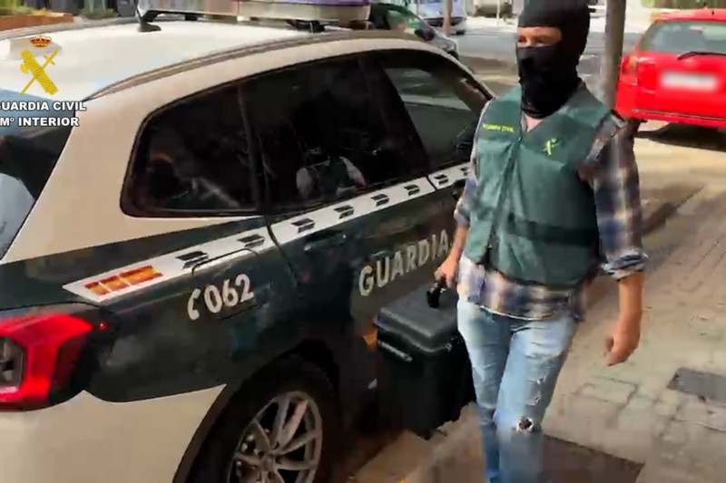 La Guardia Civil detiene en Picanya al presunto líder de 