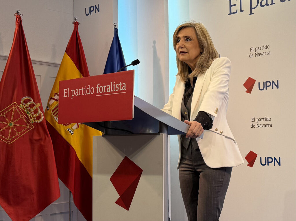 Cristina Ibarrola critica el acuerdo presupuestario entre Chivite y Bildu en Navarra y dice que 