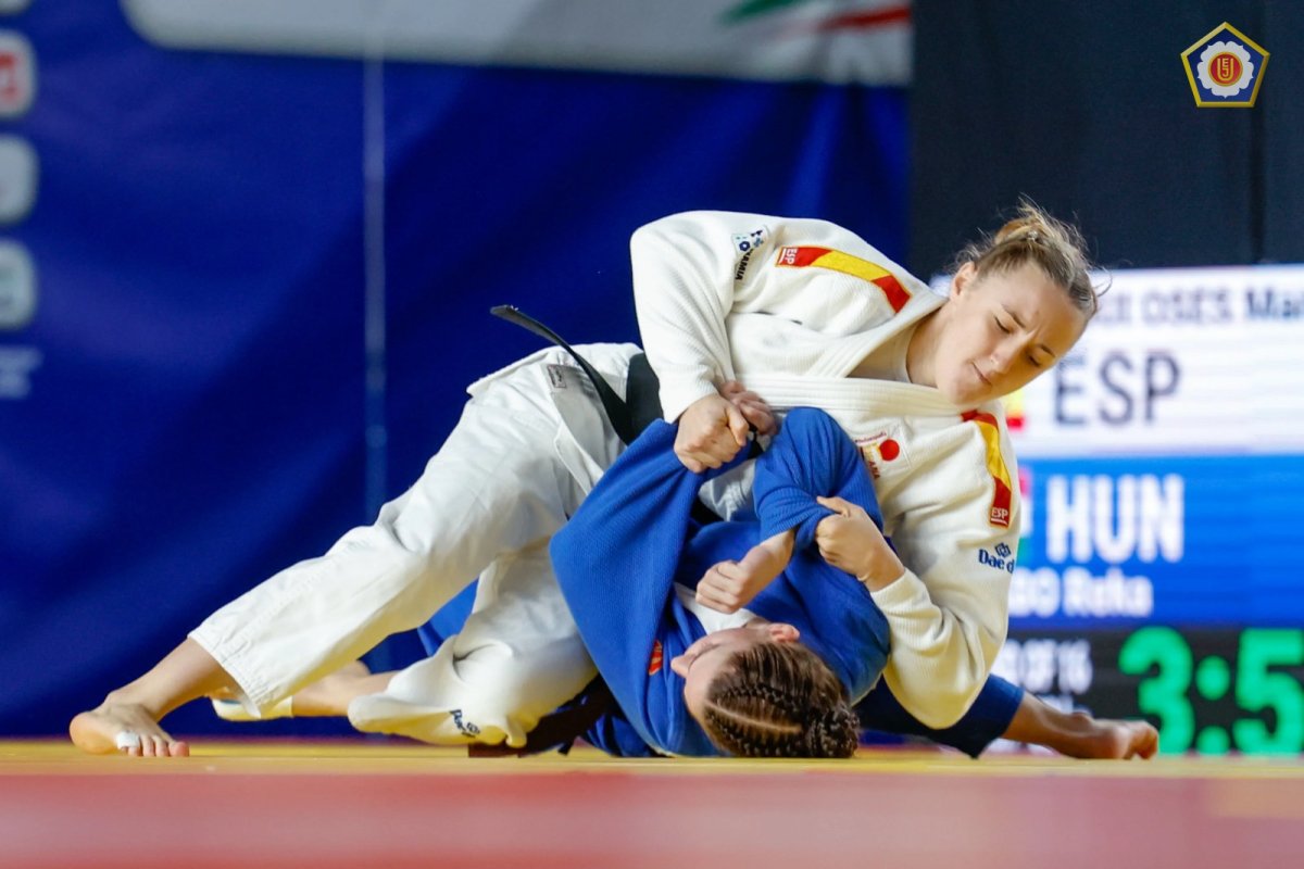 Marta Beorlegui, subcampeona de Europa Sub-23 de judo en -52 kg