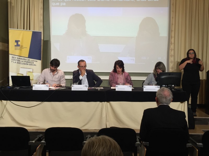 La \'Aporofobia\' protagonista de las jornadas de la \'Red de lucha contra la pobreza\' en Tudela