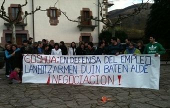 Los trabajadores de Goshua convocan una huelga indefinida
