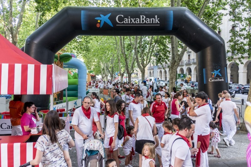 Menudas fiestas en la Plaza de la Libertad, y Birjolastu, en Vistabella volverán un año más por Sanfermines